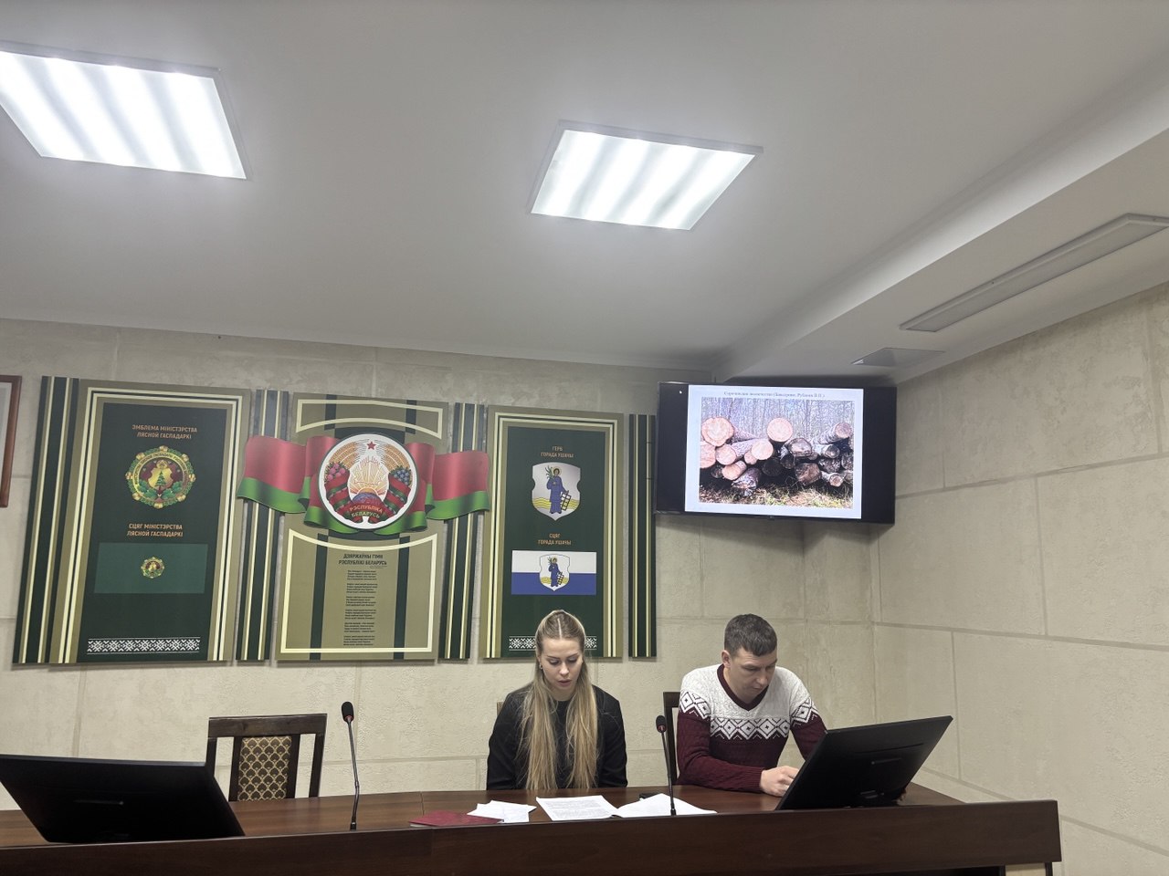 Учебные занятия в лесхозе: наводим порядок на складах и повышаем качество работы