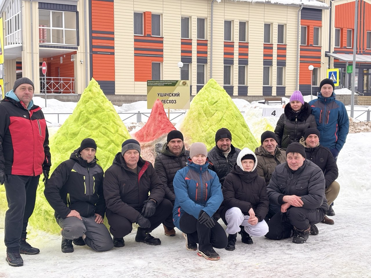 Мороз, дрова и драйв: как Ушачский лесхоз покорял День снега!