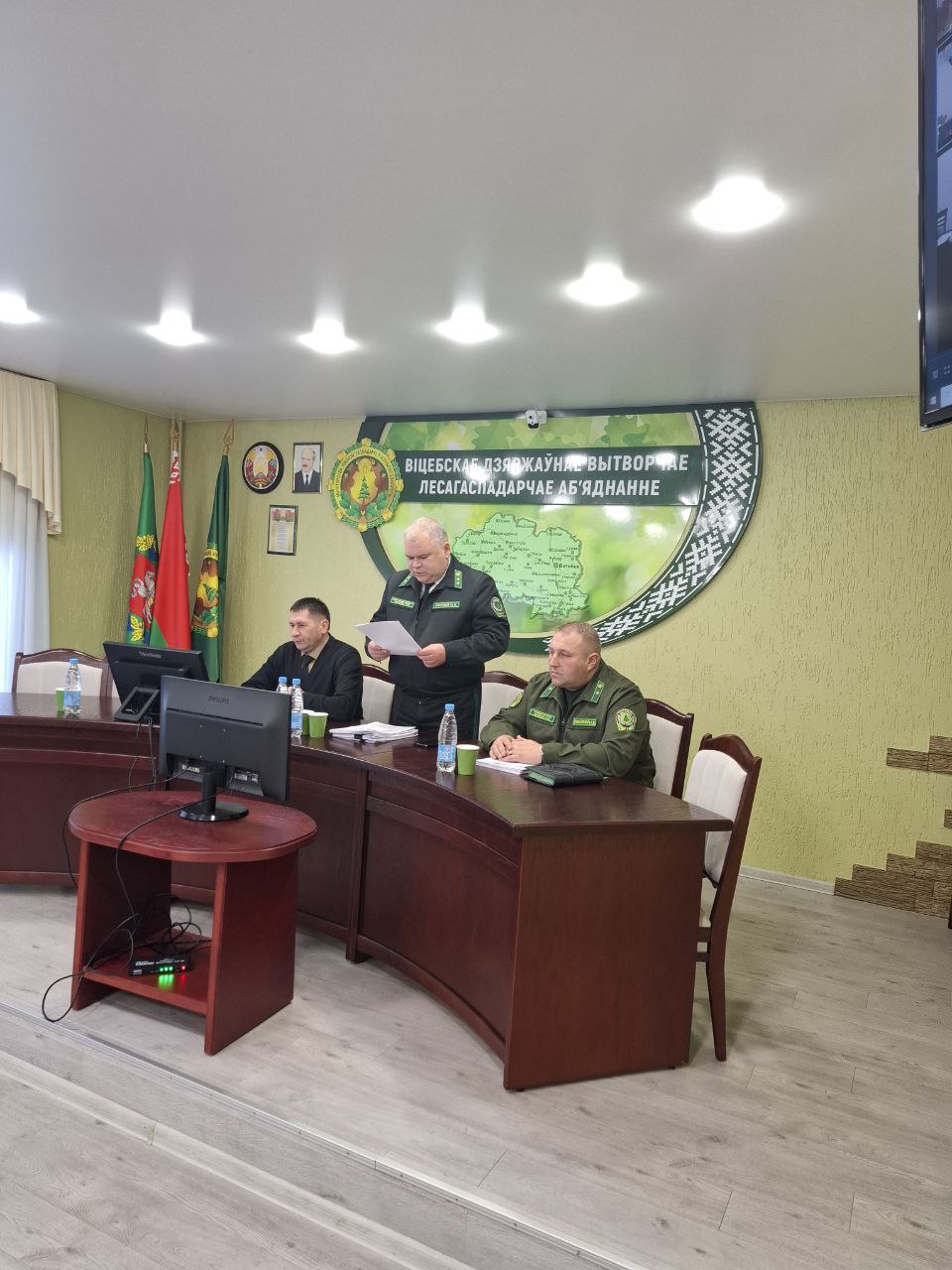 Сегодня проходит заседание коллегии Витебского ГПЛХО! 