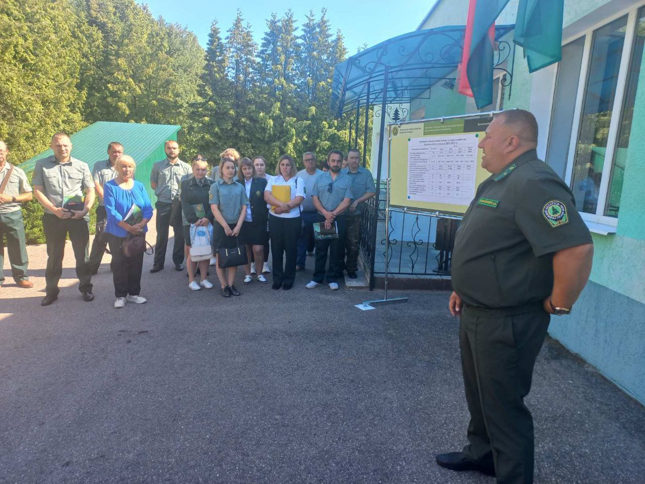 Развитие питомнического хозяйства в лесхозах области.